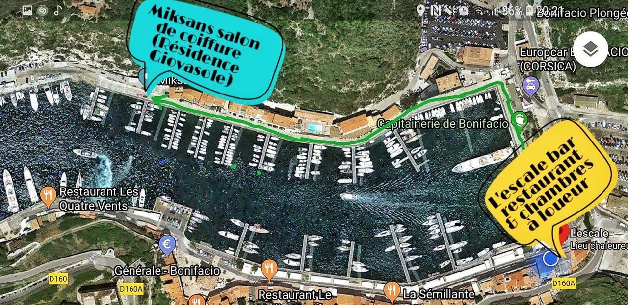 L'Escale Hotel Bonifacio  Kültér fotó